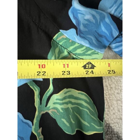 POLO SPORT RALPH LAUREN Men's Floral Hawaiian Tiki Button Front Shirt Top Sz XL - Picture 9 of 10